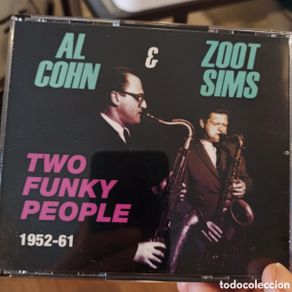 CD de Música: Al Cohn & Zoot Sims – Two Funky People, 1952-61 (4xCDRS)